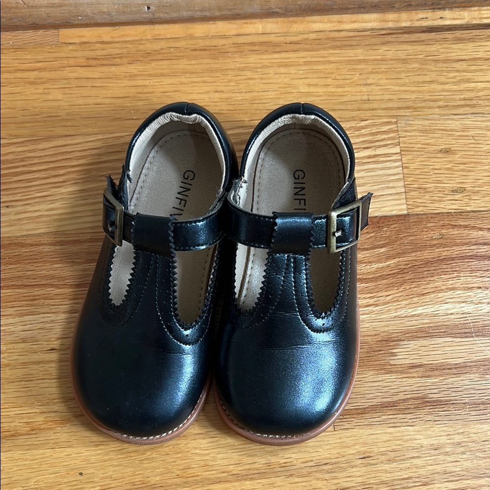 Black Kids Mary Jane Shoes